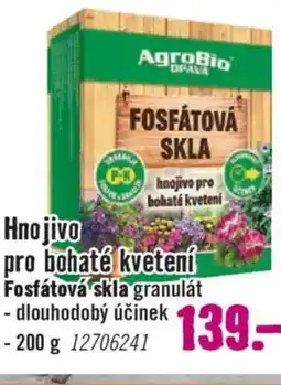 Hornbach Hnojivo pro bohaté kvetení Fosfátová skla nabídka