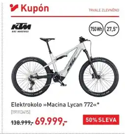Intersport Elektrokolo >>Macina Lycan 772<< nabídka