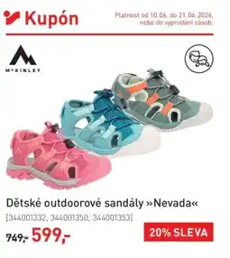 Intersport Dětské outdoorové sandály »>>>Nevada<<< nabídka