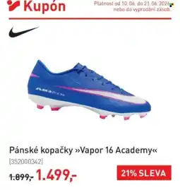 Intersport Pánské kopačky »Vapor 16 Academy<< nabídka