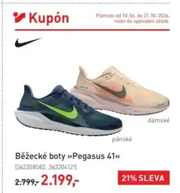 Intersport Běžecké boty >>Pegasus 41<< nabídka