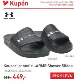 Intersport Koupací pantofle >>ARMR Shower Slide<< nabídka