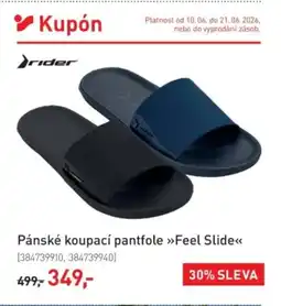 Intersport Pánské koupací pantfole »Feel Slide<< nabídka