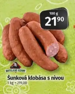 Coop Šunková klobása s nivou nabídka