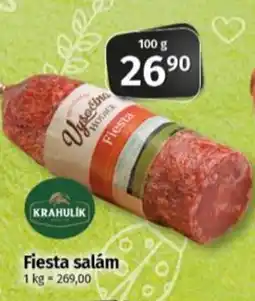 Coop Fiesta salám nabídka