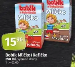 Coop Bobík Mlíčko/Kafíčko nabídka