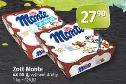 Coop Zott Monte nabídka