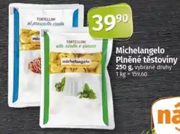 Coop Michelangelo Plněné těstoviny nabídka