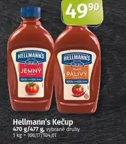 Coop Hellmann's Kečup nabídka