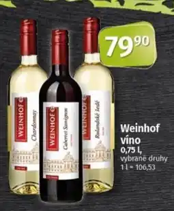 Coop Weinhof víno nabídka