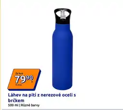 Action Láhev na pití z nerezové oceli s brčkem nabídka