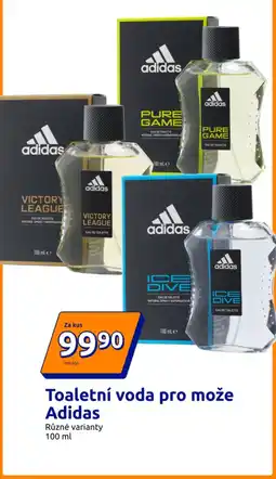Action Toaletní voda pro može Adidas nabídka