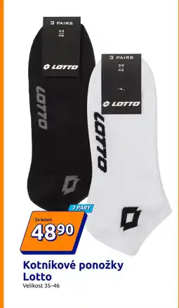 Action Kotníkové ponožky Lotto nabídka