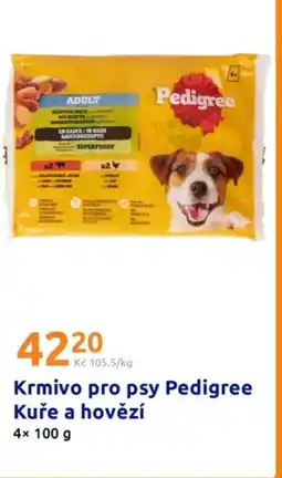 Action Krmivo pro psy Pedigree Kuře a hovězí nabídka