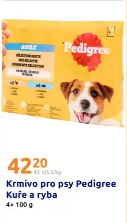 Action Krmivo pro psy Pedigree Kuře a ryba nabídka