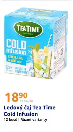 Action Ledový čaj Tea Time Cold Infusion nabídka