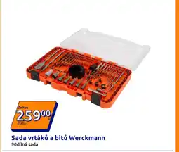 Action Sada vrtáků a bitů Werckmann nabídka