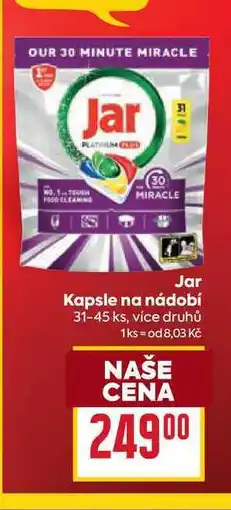 Billa Jar Kapsle na nádobí 31-45 ks nabídka