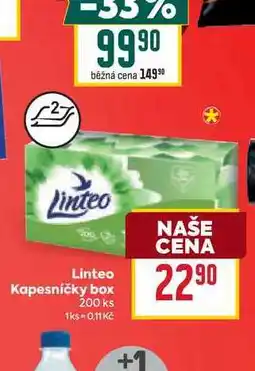 Billa Linteo Kapesníčky box 200 ks nabídka