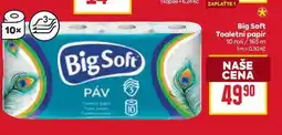 Billa Big Soft Toaletní papír 10 roli/165 m nabídka