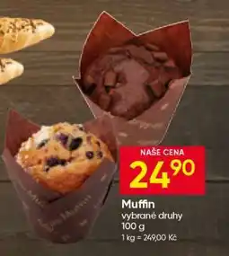 Hruška Muffin nabídka
