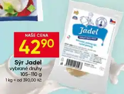 Hruška SÝR JADEL nabídka