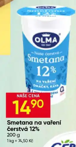 Hruška Smetana na vaření čerstvá 12% nabídka