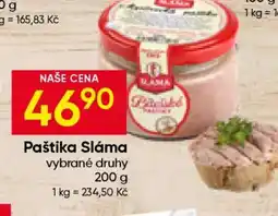 Hruška Paštika Sláma nabídka