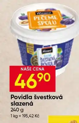 Hruška Povidla švestková slazená nabídka