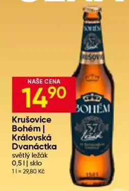 Hruška Krušovice Bohém Královská Dvanáctka nabídka