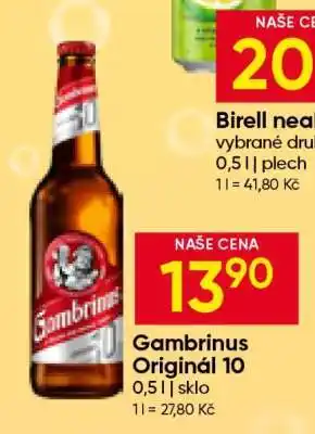 Hruška Gambrinus Originál 10 nabídka