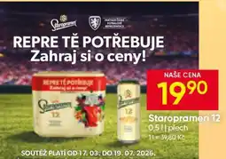Hruška Staropramen 12 nabídka