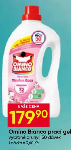 Hruška OMINO BIANCO Prací gel nabídka