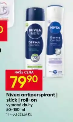 Hruška Nivea antiperspirant | stick | roll-on nabídka
