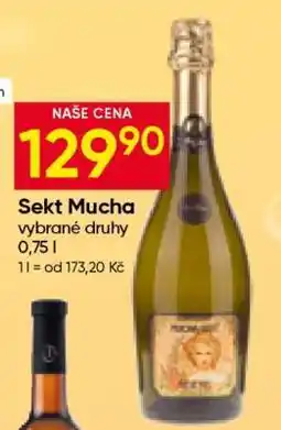 Hruška Sekt Mucha nabídka