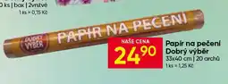 Hruška Papír na pečení Dobrý výběr nabídka