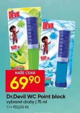 Hruška Dr. Devil WC point block nabídka