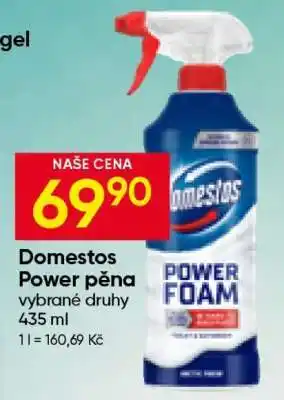 Hruška Domestos Power pěna nabídka