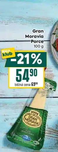 Billa Gran Moravia porce nabídka