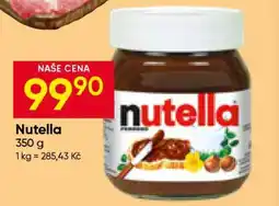 Hruška Nutella nabídka