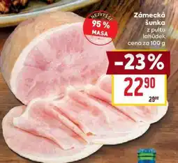 Billa Zámecká šunka nabídka