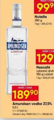 Hruška Amundsen Vodka 37,5 % nabídka