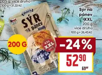 Billa Sýr na pánev XXL nabídka