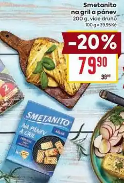 Billa Smetanito na gril a pánev nabídka