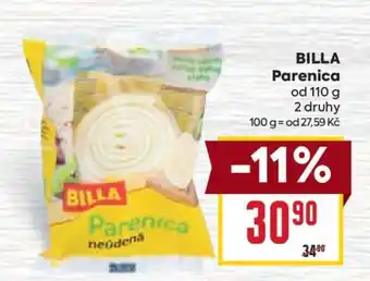 Billa BILLA Parenica nabídka
