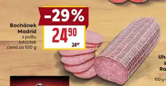 Billa Bochánek Madrid nabídka