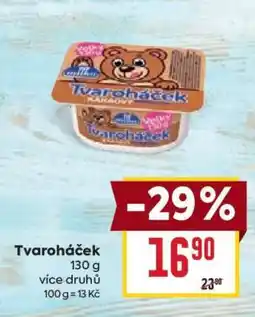 Billa Tvaroháček nabídka