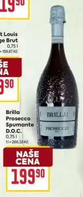 Billa Brilla Prosecco Spumante D.O.C nabídka
