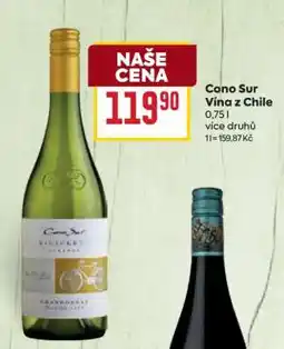 Billa Cono Sur Víno z Chile nabídka