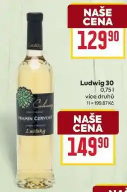 Billa Ludwig 30 Tramín červený nabídka